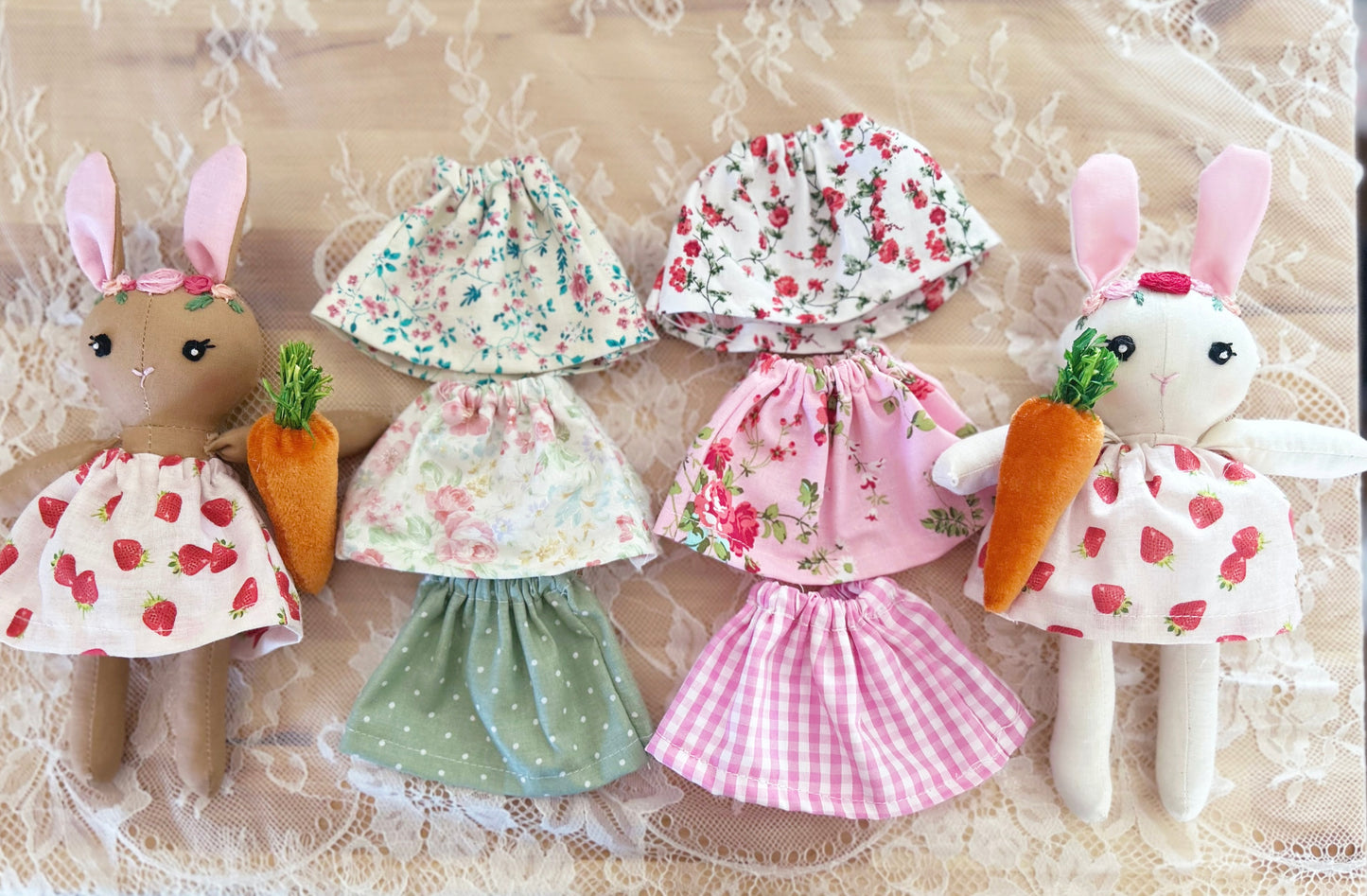 Handmade Baby Bunny Play Set š°