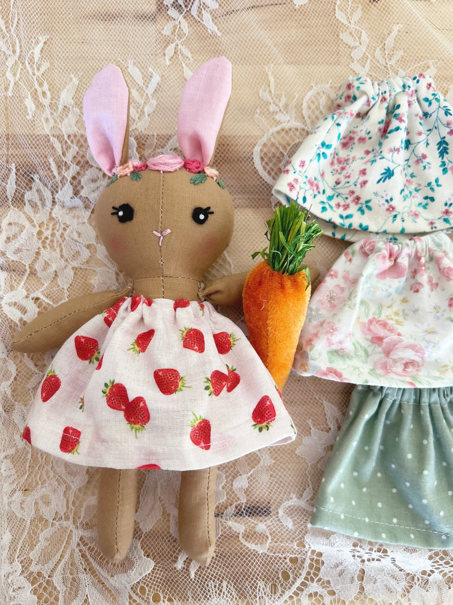 Handmade Baby Bunny Play Set š°