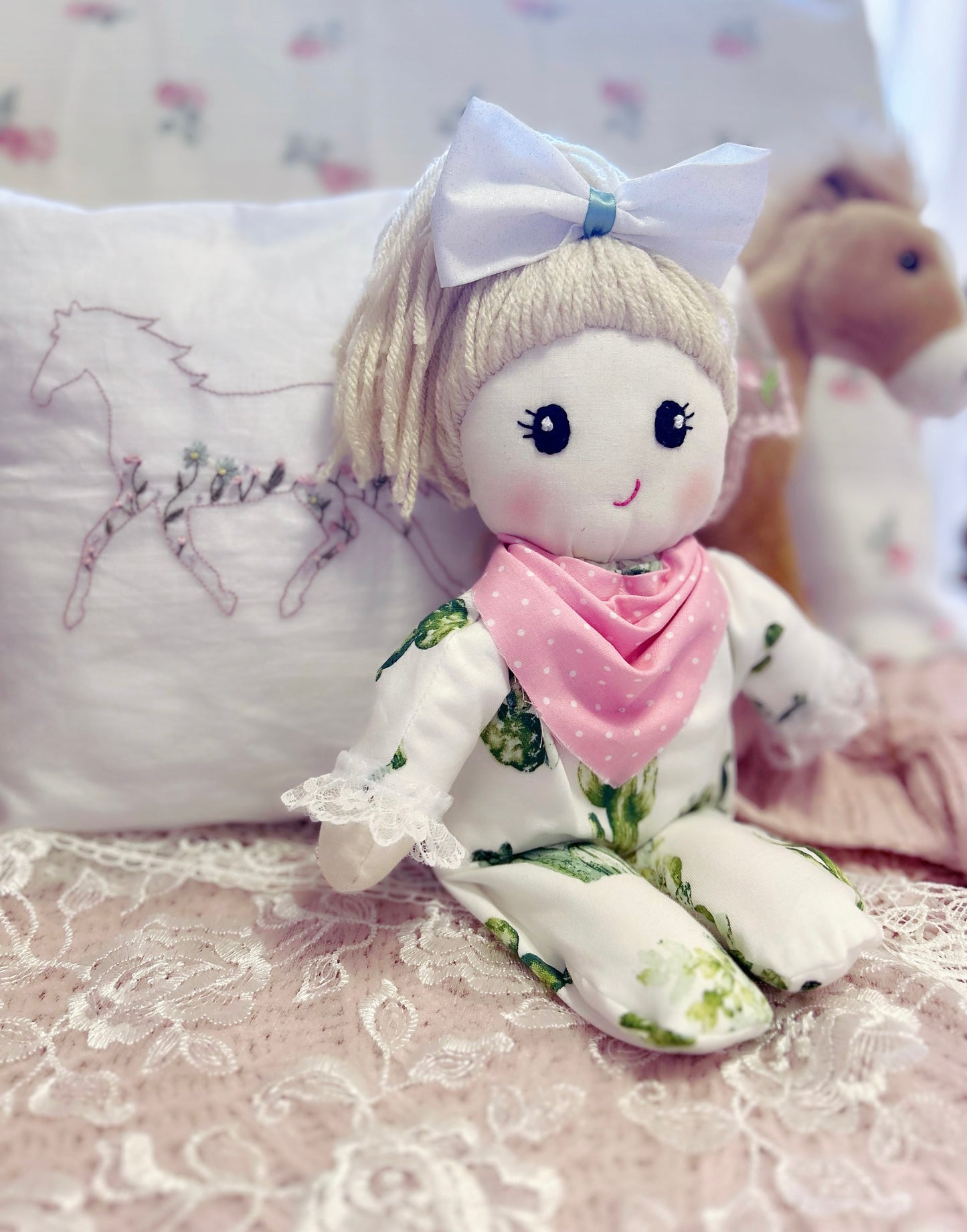 Handmade Cowgirl Baby Doll🌵