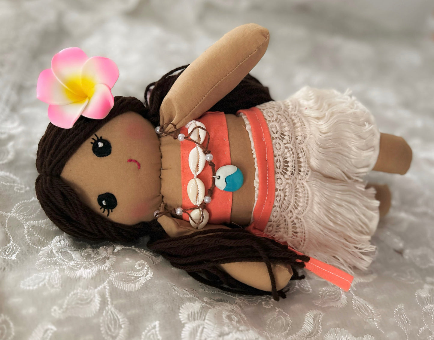 Handmade Hawaiian Doll 🌺