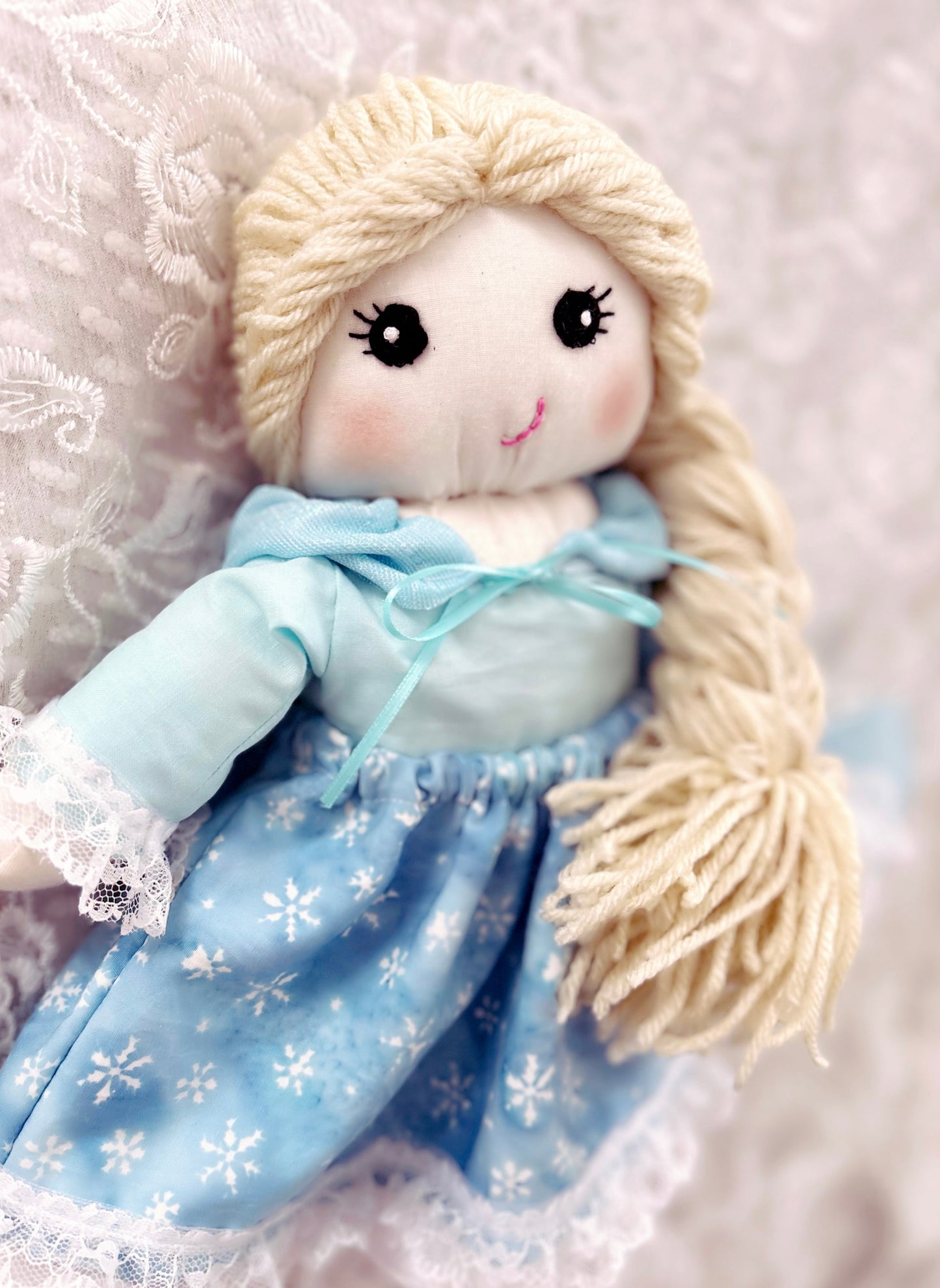 Handmade Heirloom Doll, Queen ❄️