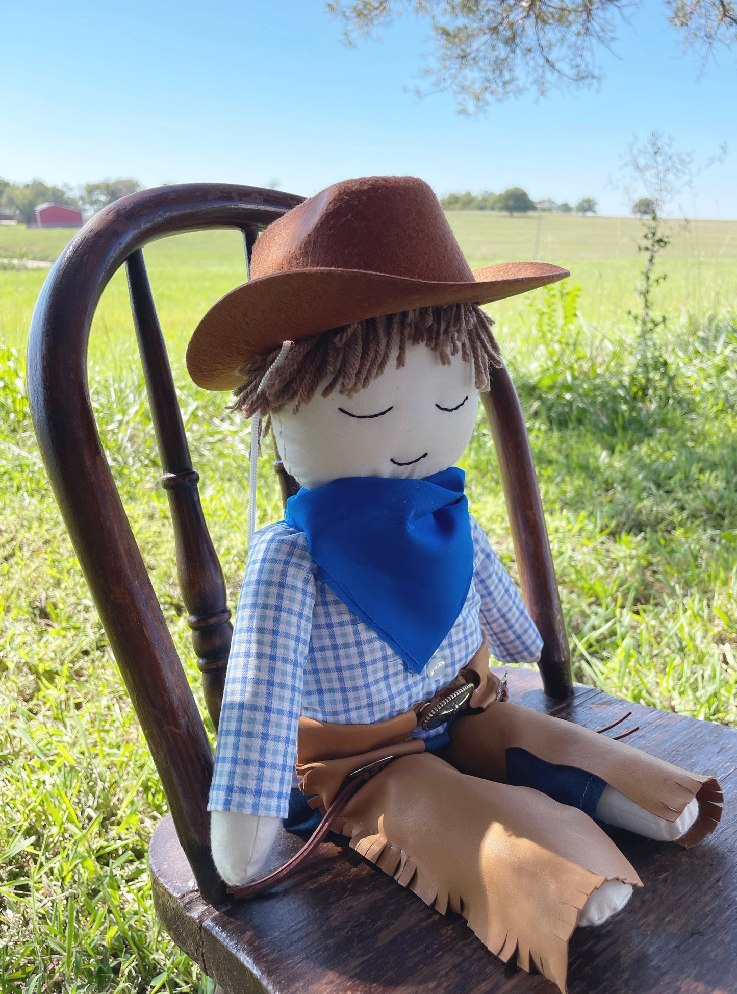 Cody cowboy doll, heirloom doll, Western doll, rodeo doll