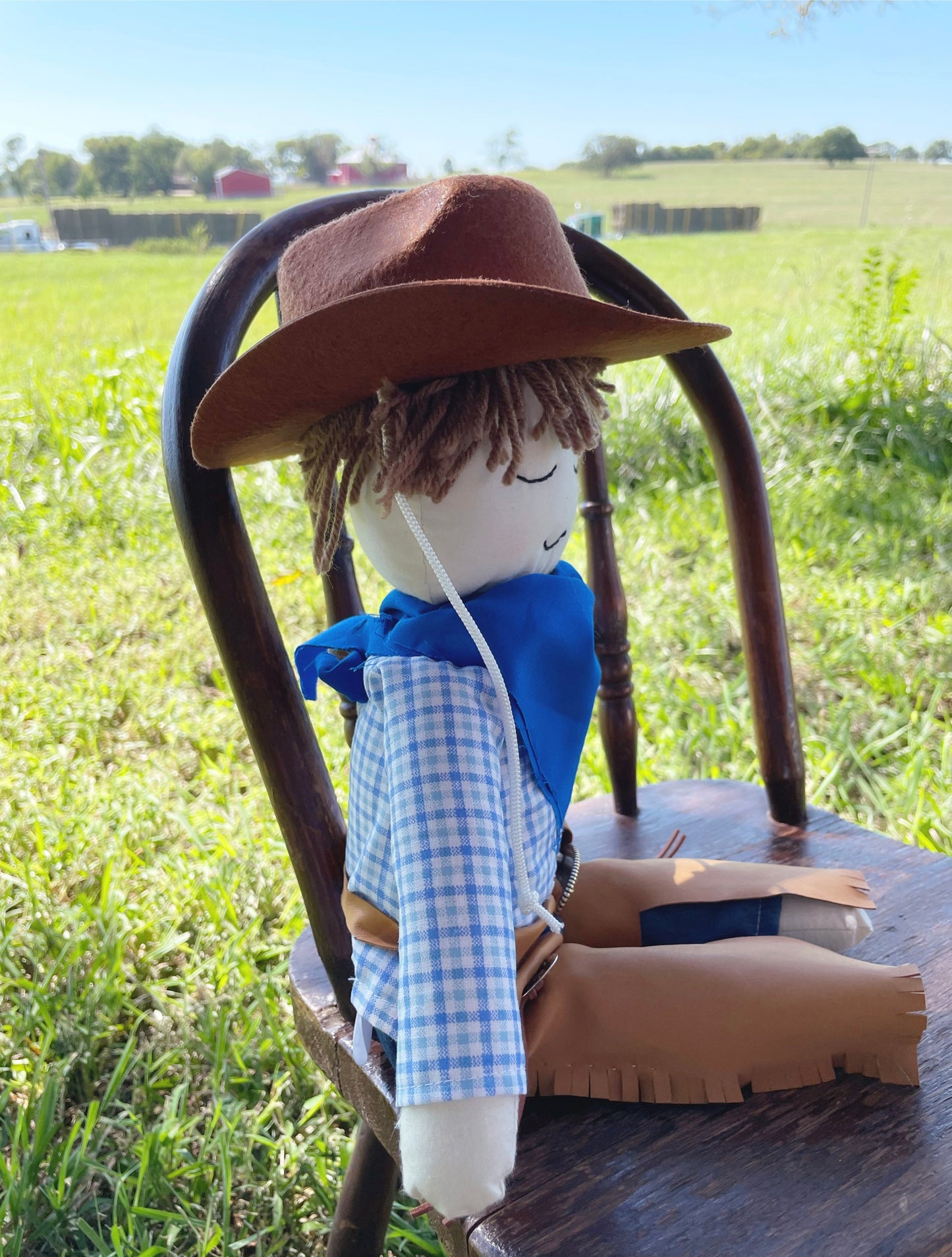 Cody cowboy doll, heirloom doll, Western doll, rodeo doll